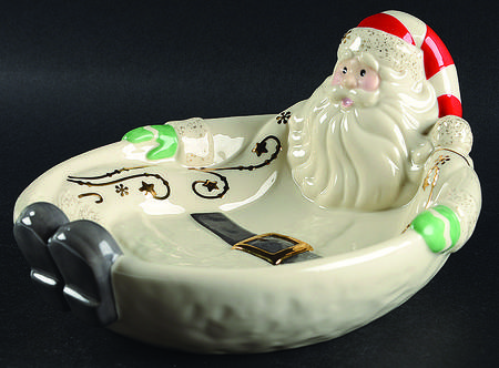 Occasions Christmas Treat Bowl by Lenox