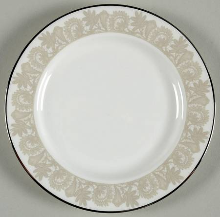 Lyrical Garden Bread & Butter Plate by Lenox