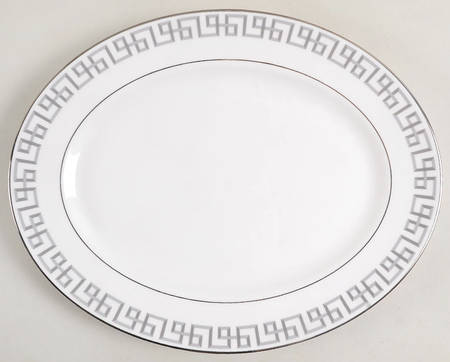 Darius Silver (Platinum) 13" Oval Serving Platter