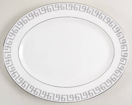 Darius Silver (Platinum) 13" Oval Serving Platter