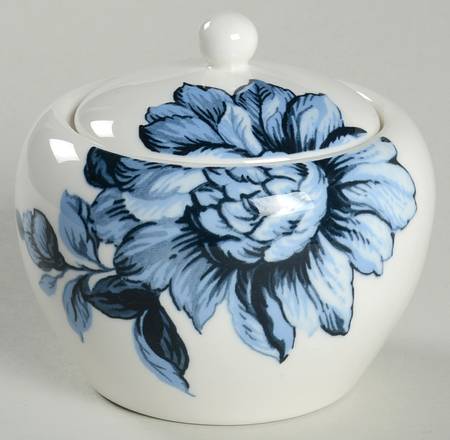 Midnight Blue Sugar Bowl & Lid