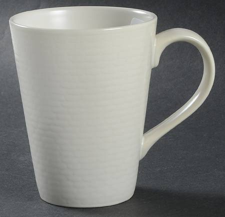 Urban Impressions Parchment White Mug