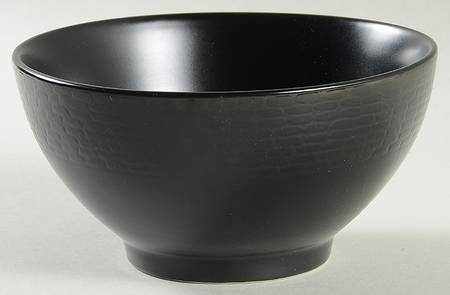 Urban Impressions Onyx Black 5" All Purpose Bowl