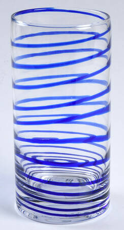 Charlotte Street Blue Glassware Highball