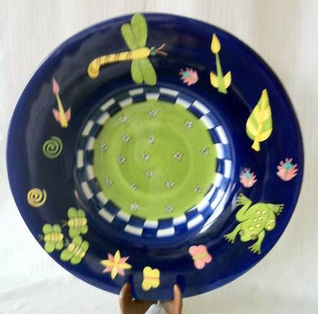 Whimsy Pond 15" Pasta Serving Bowl