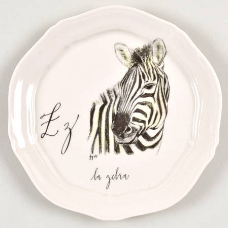 Calligrapher Canape Plate