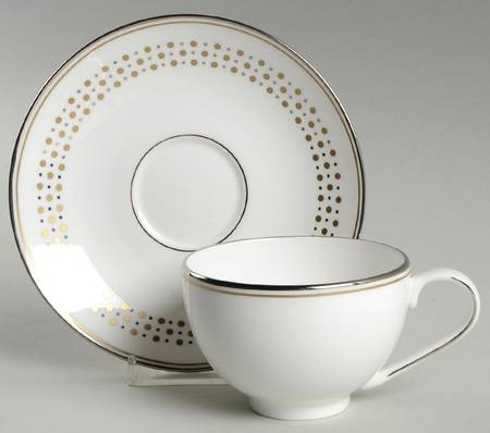 Richmont Road Footed Cup & Saucer Set