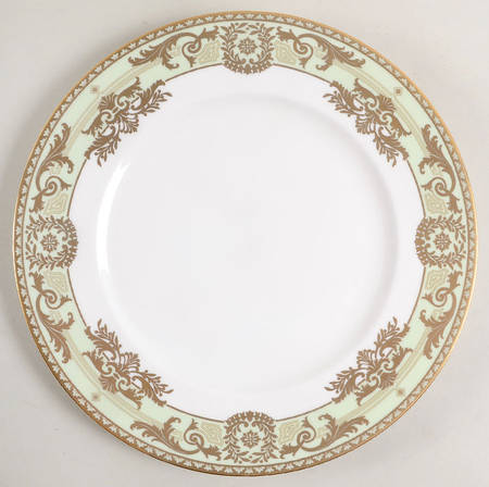 Rococo Leaf Dinner Plate