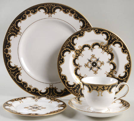 Baroque Night 5 Piece Place Setting