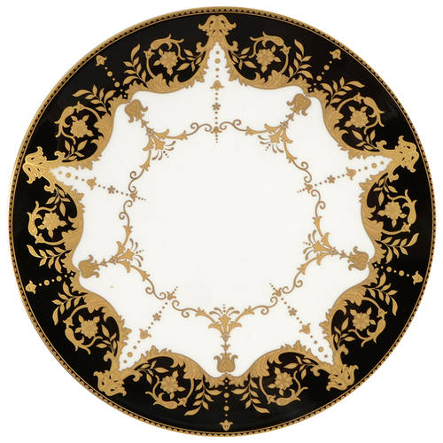 Baroque Night Accent Luncheon Plate