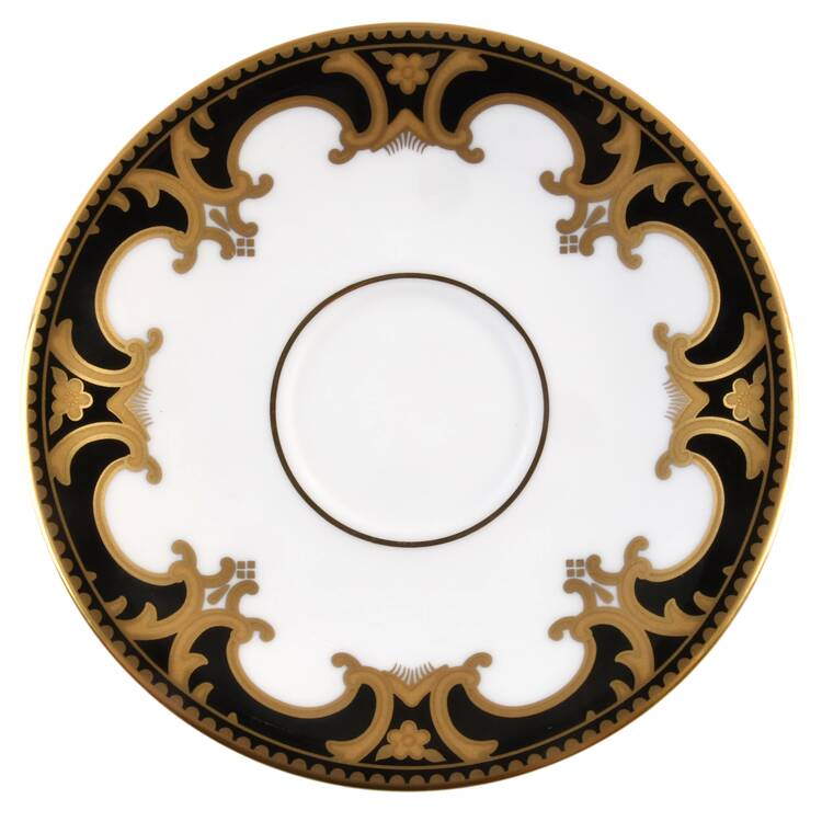 Baroque Night Saucer for Demitasse Cup