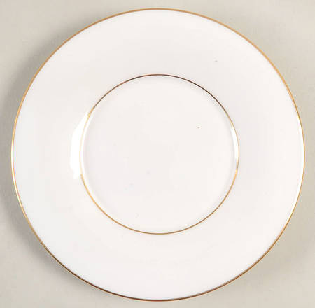 Gold Bow Saucer for Flat Cup