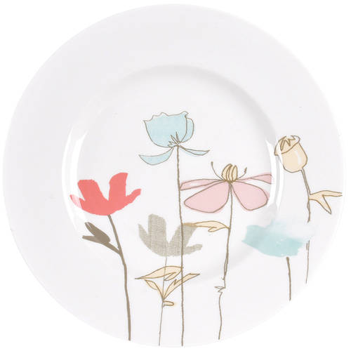 Poppy Street Accent Luncheon Plate