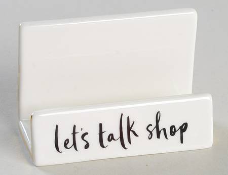 Daisy Place Business Card Holder