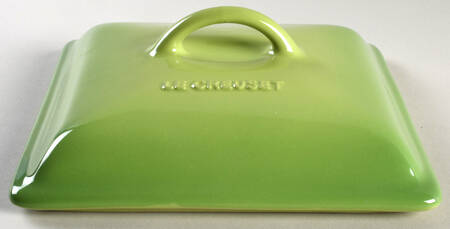 Palm Ceramic Lid for 2.5 Quart Square Casserole