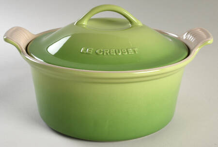Palm 3 Quart Round Covered Casserole