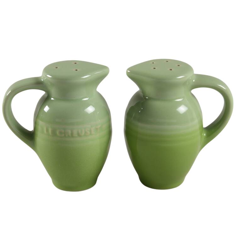 Palm Handled Salt & Pepper Set