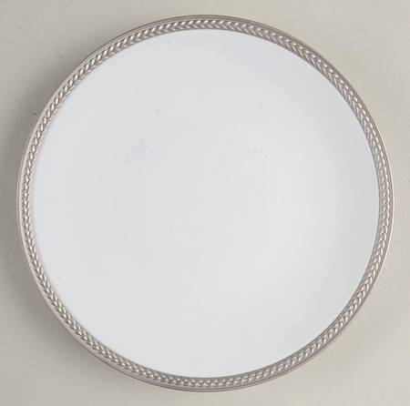 Soie Tressee Platinum Salad/Dessert Plate