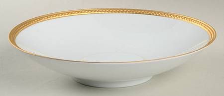 Soie Tressee Gold Coupe Soup Bowl