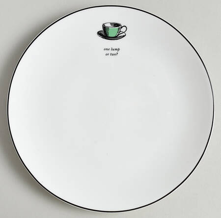 Concord Square Cause a Stir Accent Luncheon Plate
