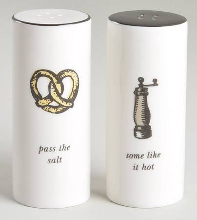 Concord Square Cause a Stir Salt & Pepper Set