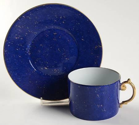 Lapis Flat Cup & Saucer Set