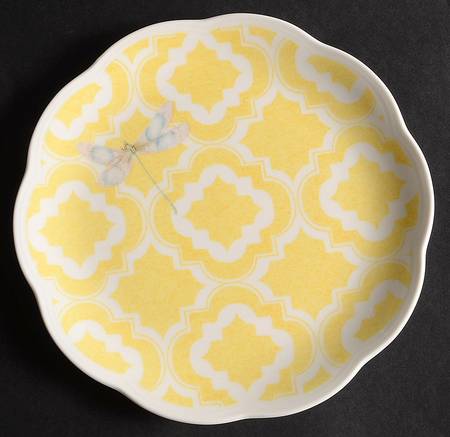 Butterfly Meadow Trellis Salad/Dessert Plate