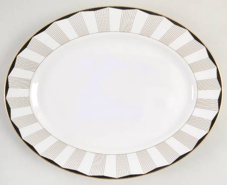 Audrey 13" Oval Serving Platter