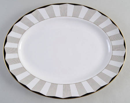 Audrey 13" Oval Serving Platter