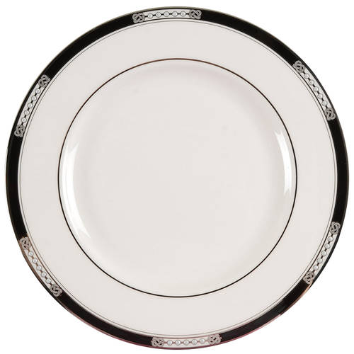 Hancock Platinum White Salad Plate