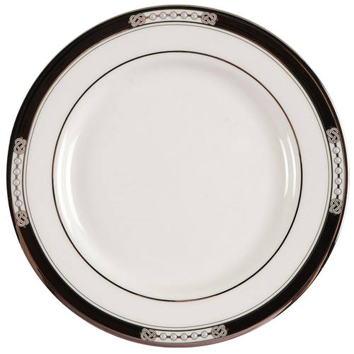 Hancock Platinum White Bread & Butter Plate