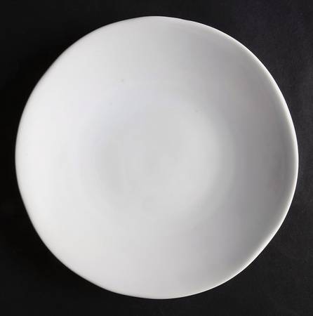 Origins White Salad Plate
