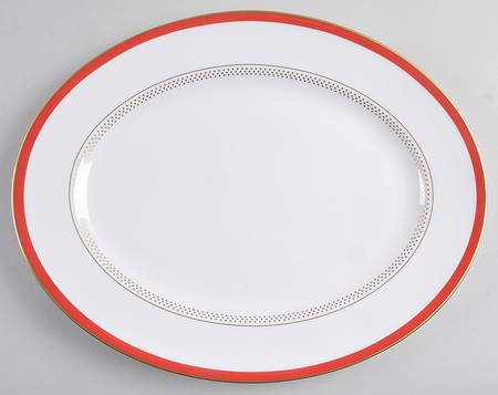 Jemma Street 13" Oval Serving Platter