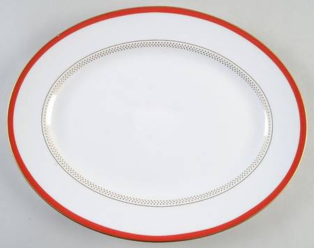 Jemma Street 13" Oval Serving Platter