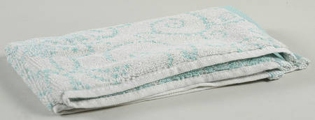 French Perle Groove Ice Blue Fingertip Towel-Cloth