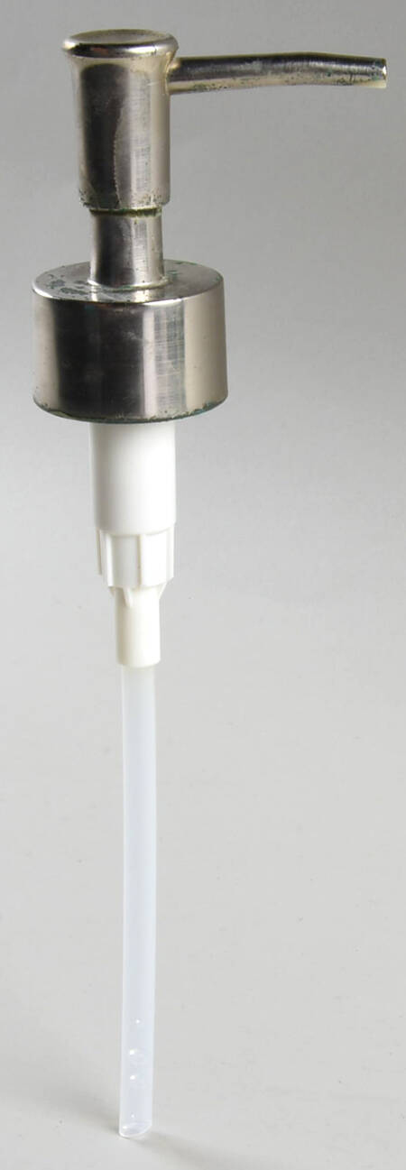 French Perle Groove Ice Blue Pump for Lotion Dispenser