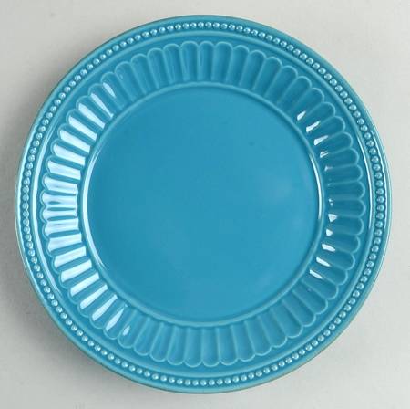 French Perle Groove Peacock by Lenox