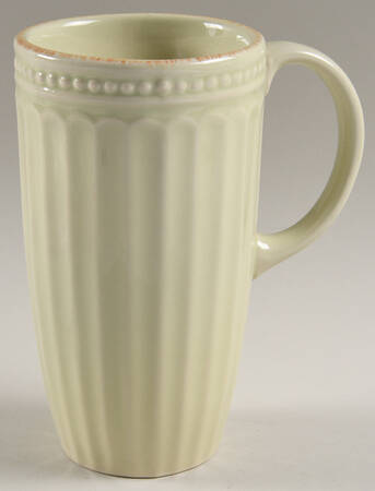 French Perle Groove Thyme Tall Mug