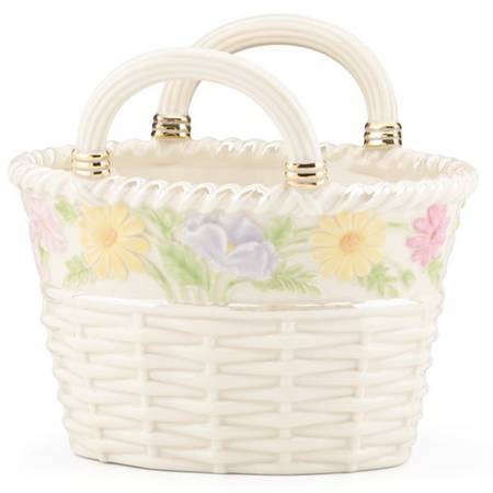 Daisy Blossom 6" Handled Basket