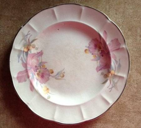 Orchid Bread & Butter Plate