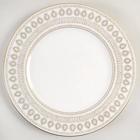 Gilded Pearl Dinner Plate