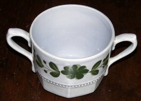 Empire Vert Flat Cream Soup Bowl