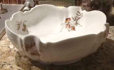 LNT412 9" Square Vegetable Bowl