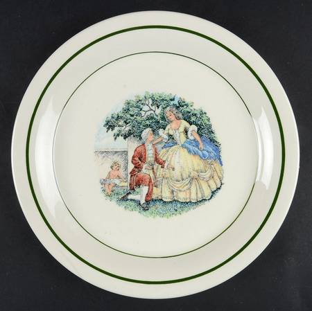 LOF4 Luncheon Plate
