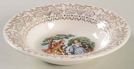 Chantilly (#1ts340) Rim Fruit/Dessert (Sauce) Bowl