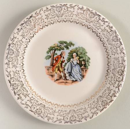 Chantilly (#1ts340) Bread & Butter Plate
