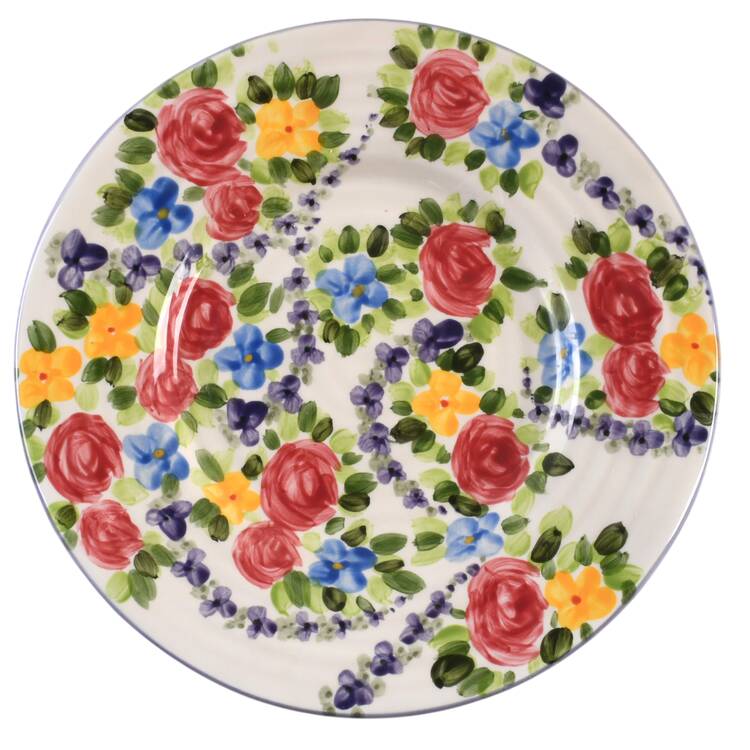 Rose Parade Salad Plate