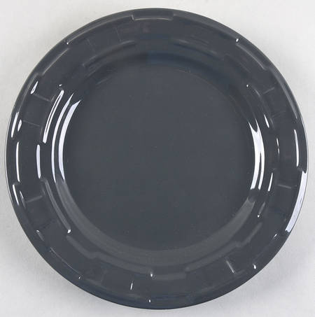 Woven Traditions-Pewter Gray Luncheon Plate