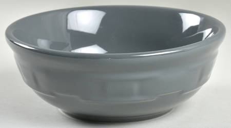 Woven Traditions-Pewter Gray Coupe Cereal Bowl