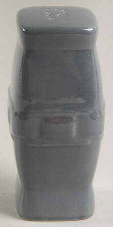 Woven Traditions-Pewter Gray Pepper Shaker